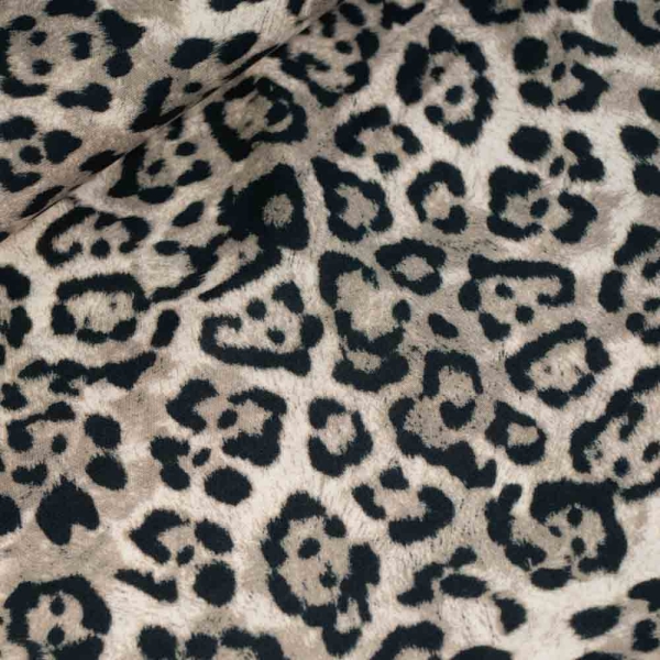 Viskosewebware Leo beige