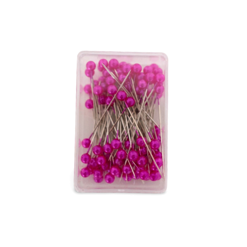 EvLis Buntkopf-Stecknadeln 50 Stk pink