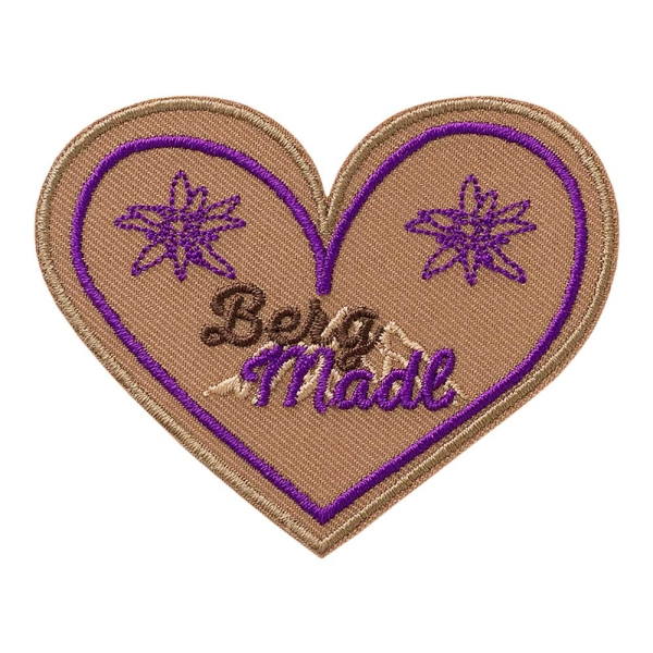 Applikation Herzen im Herz rot