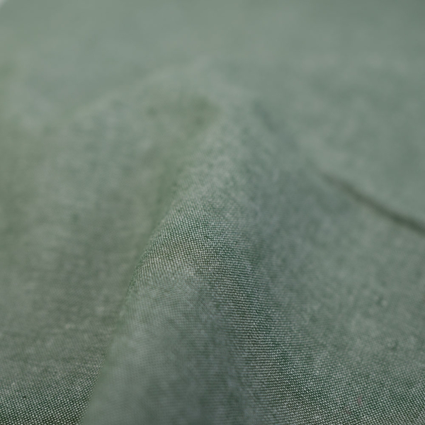 Baumwoll Popeline MELIERT khaki