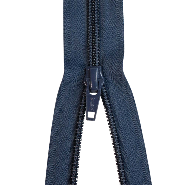 YKK teilbarer Reißverschluss Spirale navy 80cm