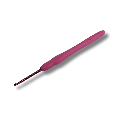 EvLis Häkelnadel ergonomisch 3mm pink