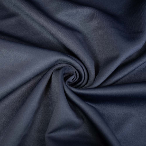 Scuba Baumwolljersey navy