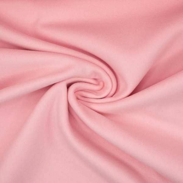Mantelstoff Velour rosa