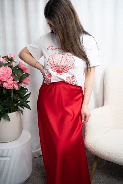 Satinrock Maxirock Martha rot