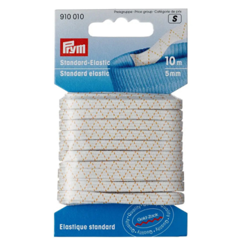 Prym Gummiband weiß Standard-Elastic 10m x 5mm