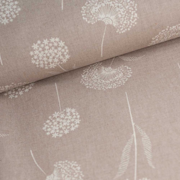 Canvas Pusteblume taupe
