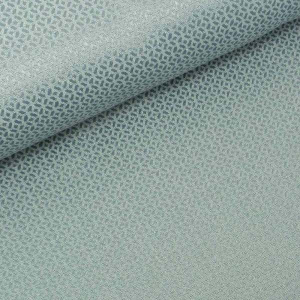 Jacquard Dekostoff Profiqualität graublau