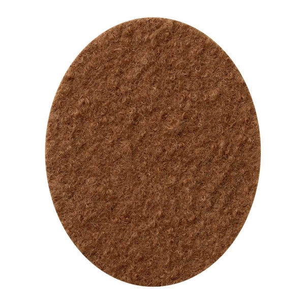 Applikation Wollflicken hellbraun