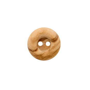 Prym Holzknopf rund 10mm beige
