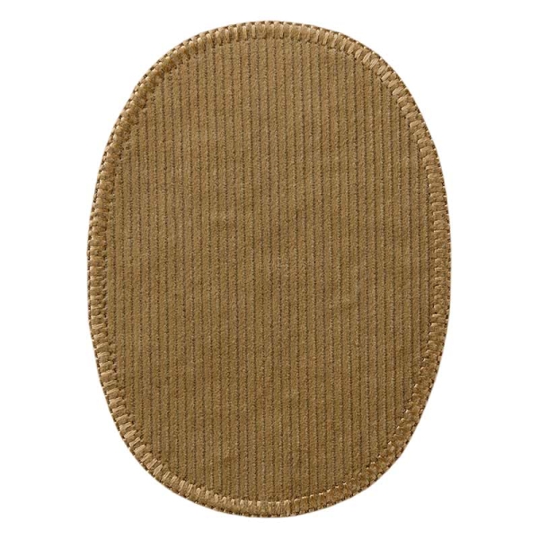 Applikation Cordflicken braun