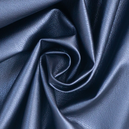 Metallic Soft Kunstleder navy Deluxe