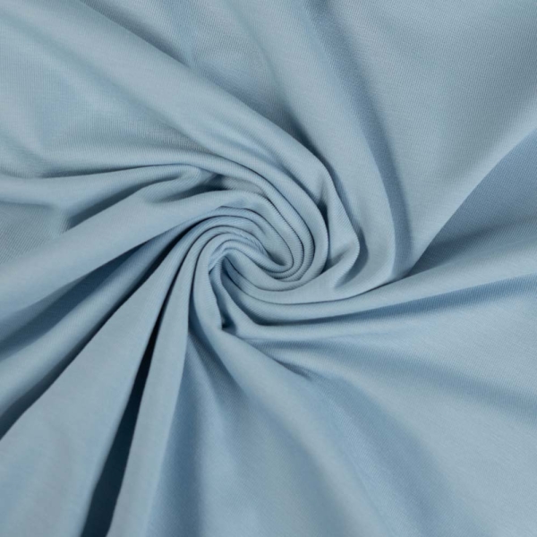 Baumwolljersey Lena hellblau