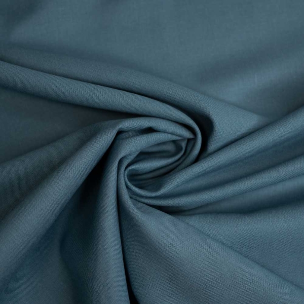 Baumwolle Webware Fahnentuch jeansblau