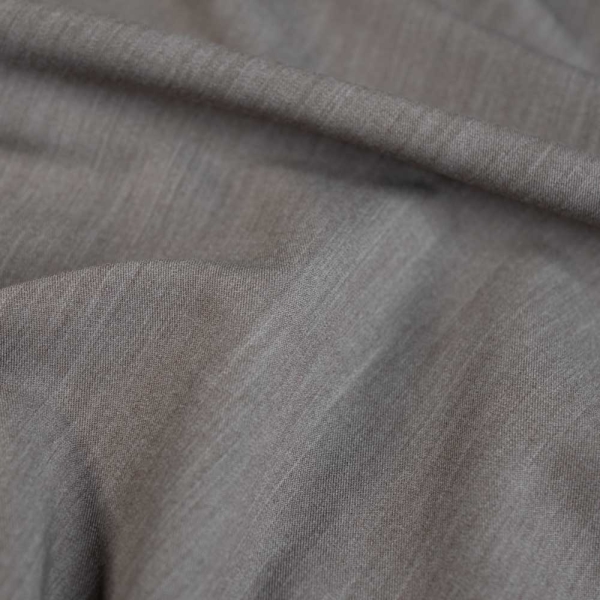 Twill Stretch melange taupe