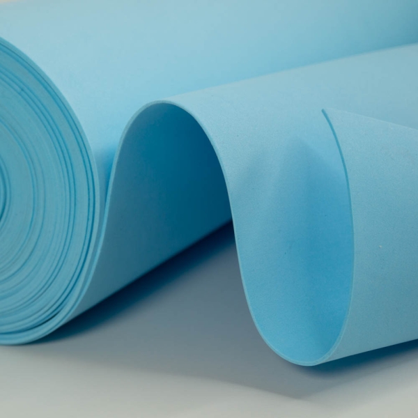 Moosgummi Goma Eva 2mm hellblau