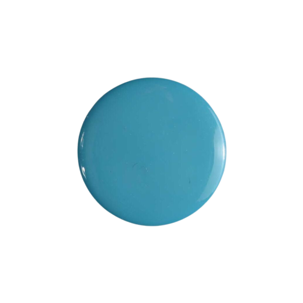 Modeknopf 10mm glänzend petrol