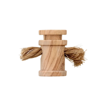 Prym Kordelstopper Holz 21mm beige