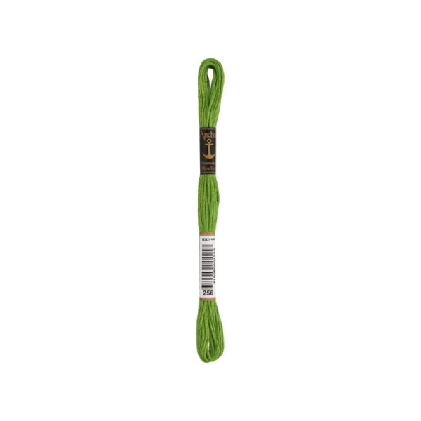 Anchor Sticktwist Garn 6-fädig mittelgrün mittel