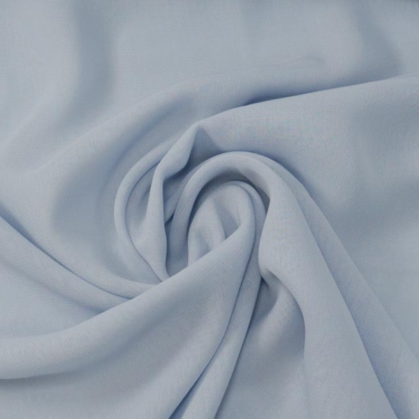 Chiffon pastellblau