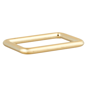 Rechteck-Ring gold 30mm