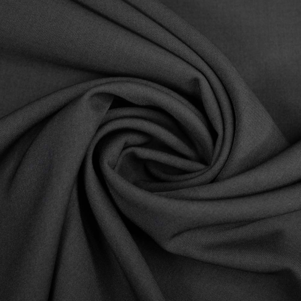 Twill Wool Touch schwarz
