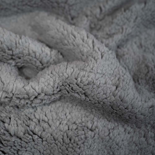 Teddy Sherpa Fleece grau