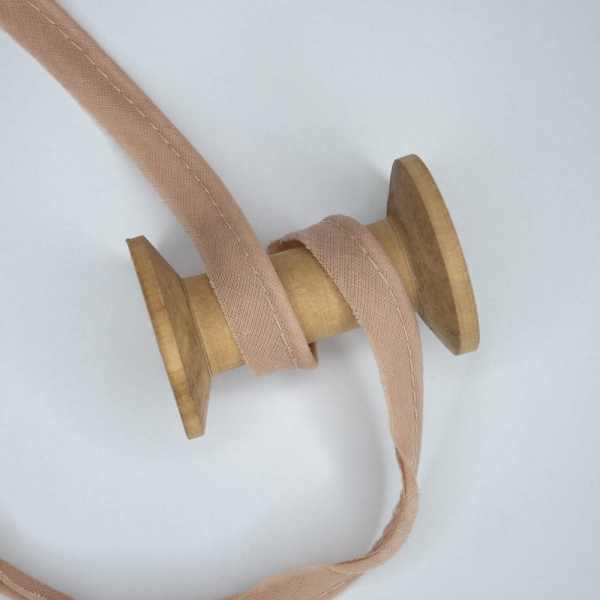 Baumwoll Paspelband Deluxe sand
