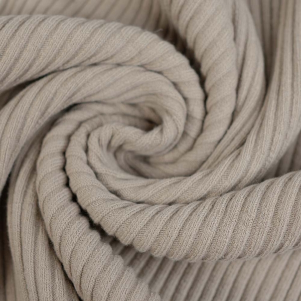 Grobstrick Bündchen hellbeige