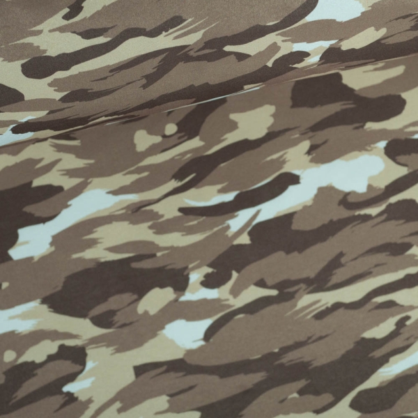 Softshell Camouflage hellbraun