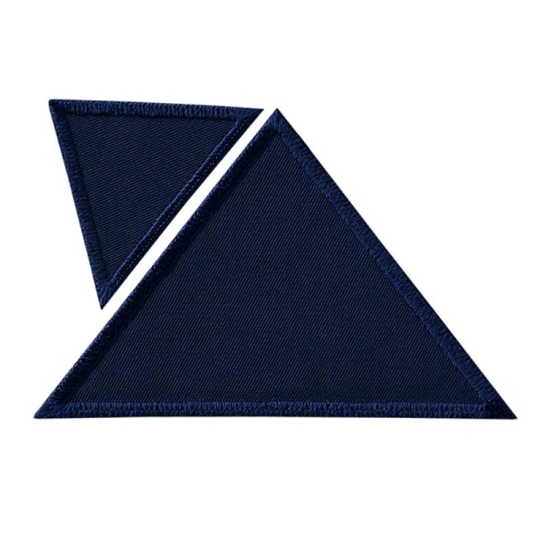 Applikation Dreiecke marine