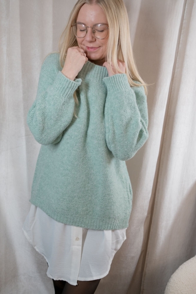 Turtleneck Pullover Tilda mint