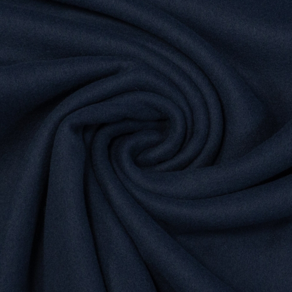Mantelstoff Wool Touch navy