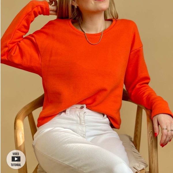 Schnittmuster sewingmachina oversized Basic-Shirt Franz