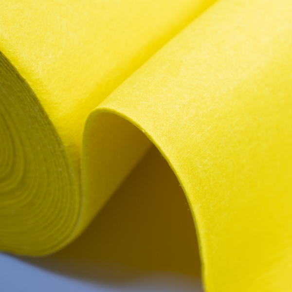 Filz 3mm gelb