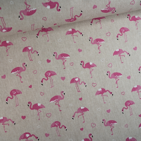 Canvas Flamingos natur
