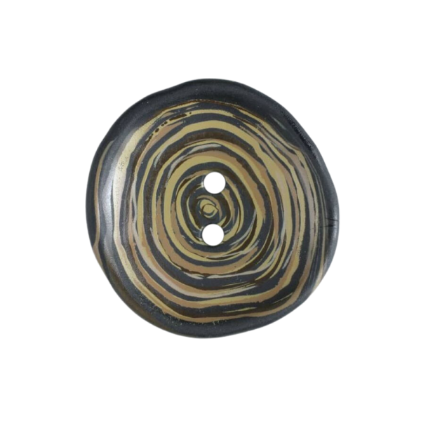 Kunststoffknopf Spirale 28mm