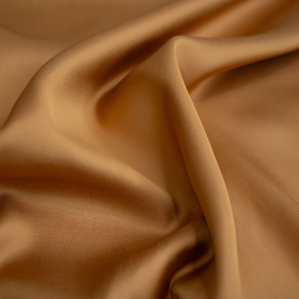 Festtags Viskosesatin caramel