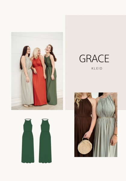 Schnittmuster Grace Kleid sewityourselfpattern