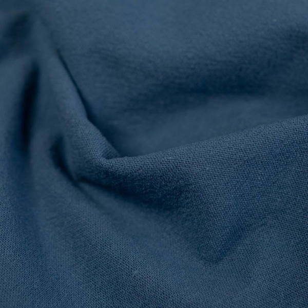 Baumwolle Stonewashed jeansblau dunkel