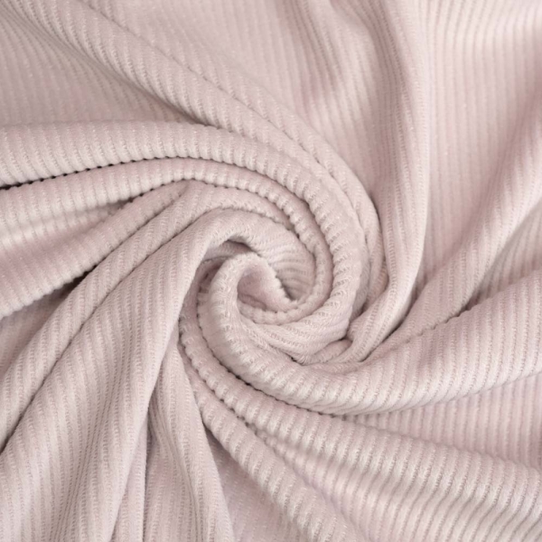 Feincord Jersey SOFT altrosa hell