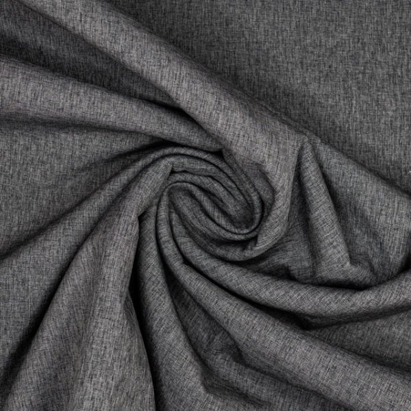 Softshell Fleece Meliert dunkelgrau