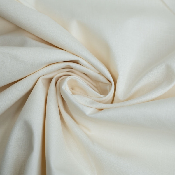 Baumwollwebware Fahnentuch 280cm Breite ecru