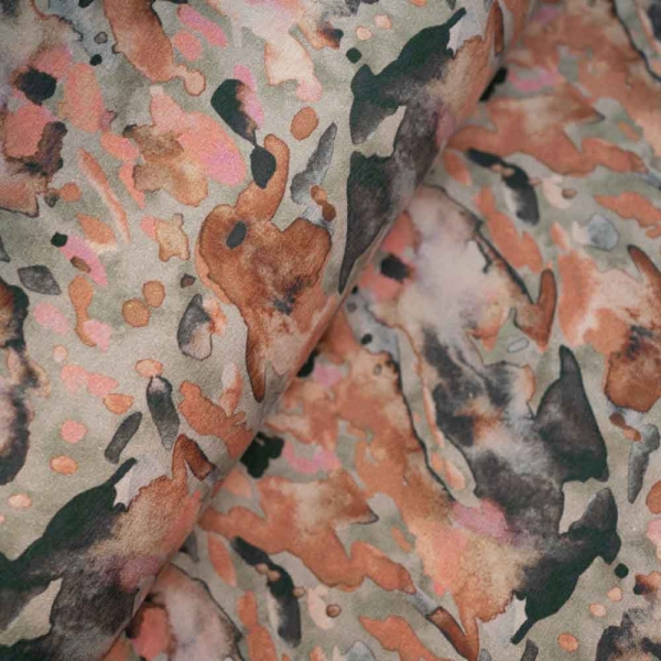 Alpensweat Kleckse taupe