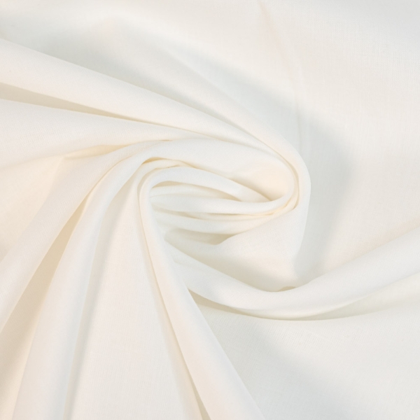 Voile Batist Baumwolle ecru