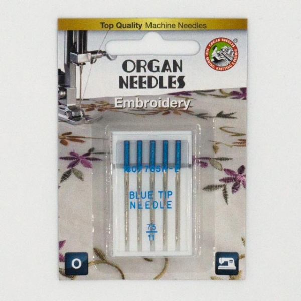 Organ Stick Blue Tip 5 Stk. Stärke 75