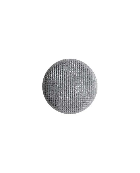 Modeknopf Glitzer 23mm grau