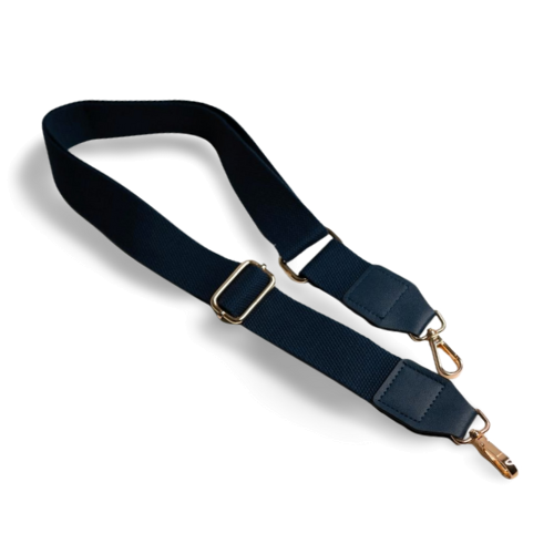 EvLis Taschengurt Fertig Set 3,5cm navy gold