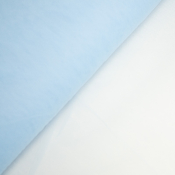 Kleidertüll 300cm breit hellblau