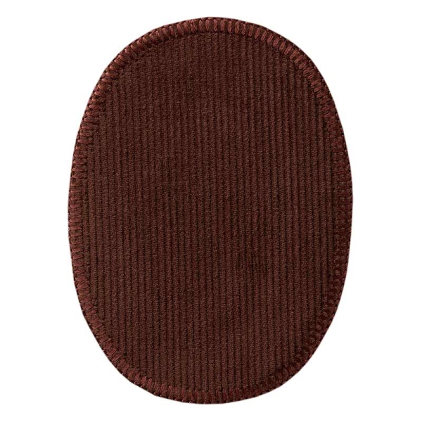 Applikation Cordflicken braun